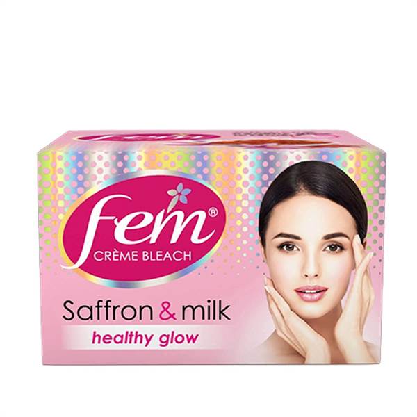 Fem Salon Professional Saffron and Milk Creme Bleach